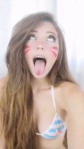 Ahegao Face Tiktok Girl