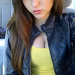 perky-younger-cleavage-selfie
