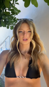 Petite Flat TikTok Bikini Girl