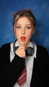 Schoolgirl Cosplay Insta Model