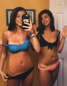 Sexy Tan Lines Selfie